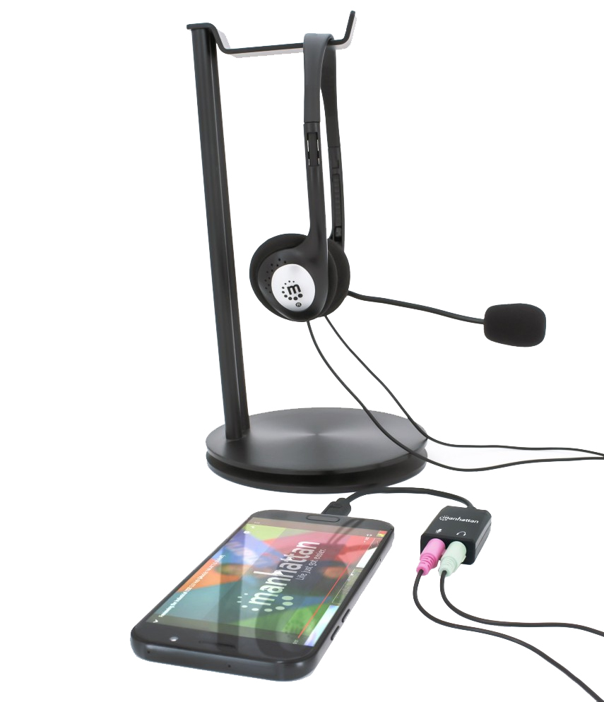 Adattatore Audio USB-C™ MANHATTAN - immagine 2