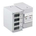 Mini Box Ottico su Barra DIN senza Pannello Frontale TECHLY PROFESSIONAL