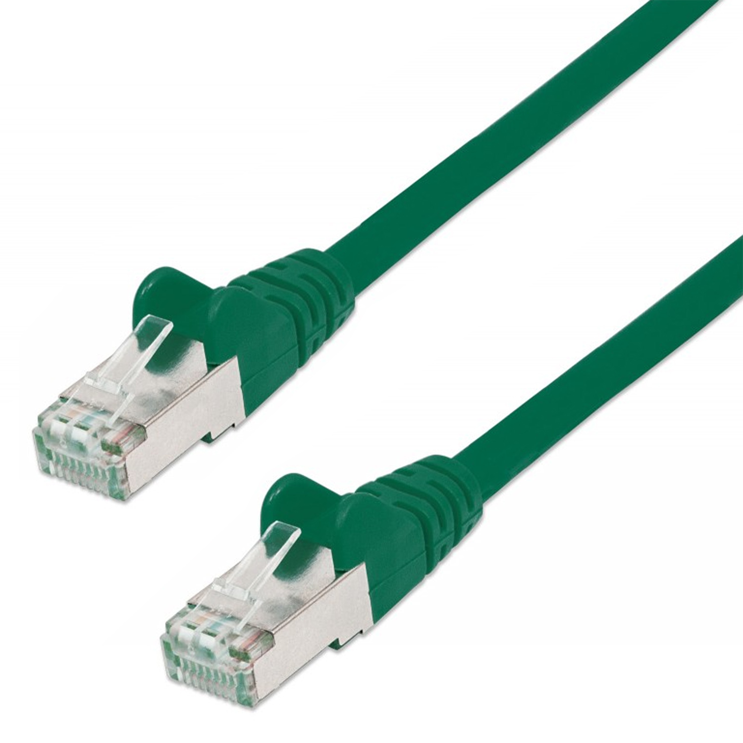 Cavo di Rete Patch Verde Cat. 5e 1m - Rame Schermato INTELLINET