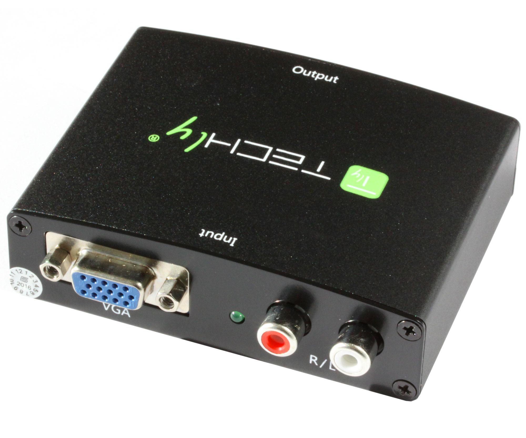 Convertitore da VGA/Audio a HDMI TECHLY