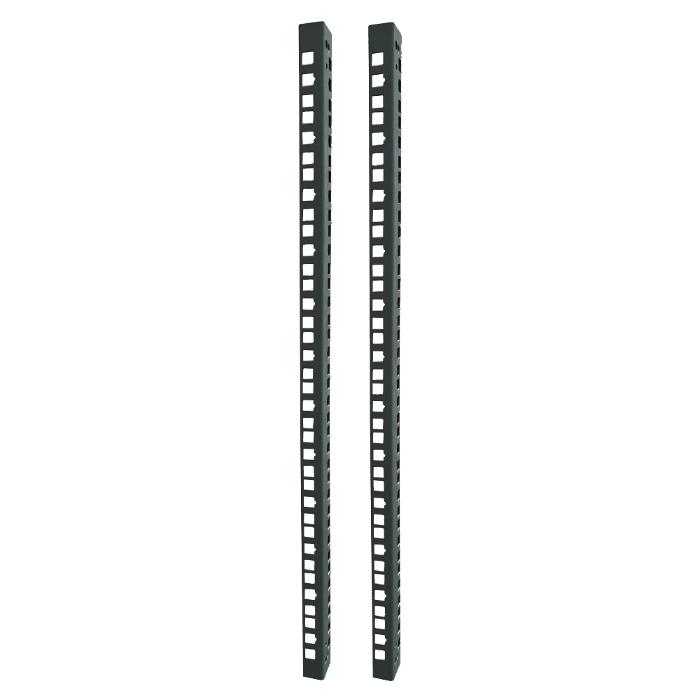 Coppia di Staffe Montanti Supplementari per Armadi Flat Pack 6 Unità TECHLY PROFESSIONAL