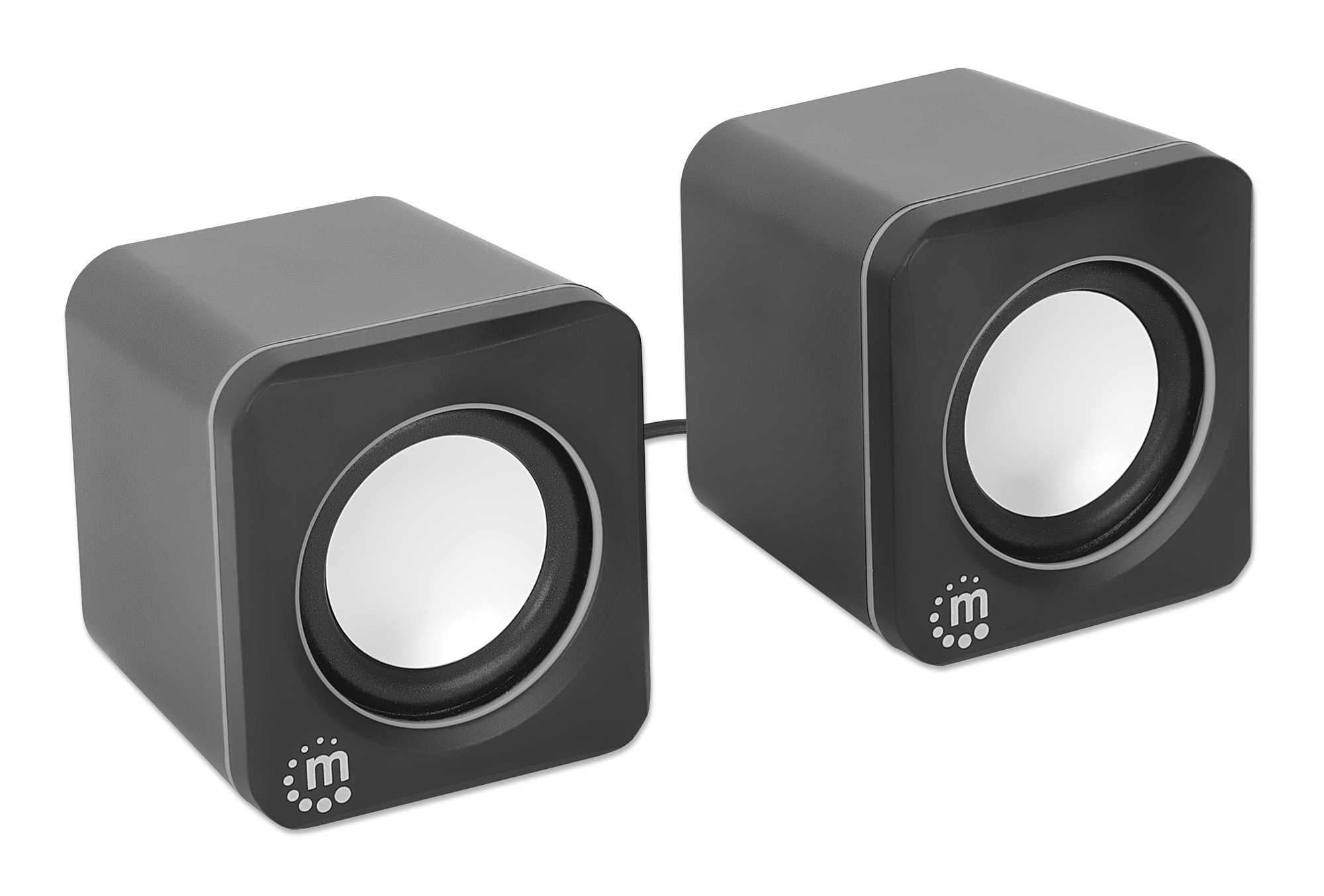 Mini Casse Acustiche per PC e Notebook USB-A USB-C™ MANHATTAN