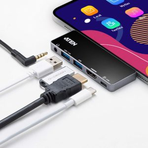 Docking Station da Viaggio USB-C&trade; Alimentazione pass-through, UH3238 ATEN