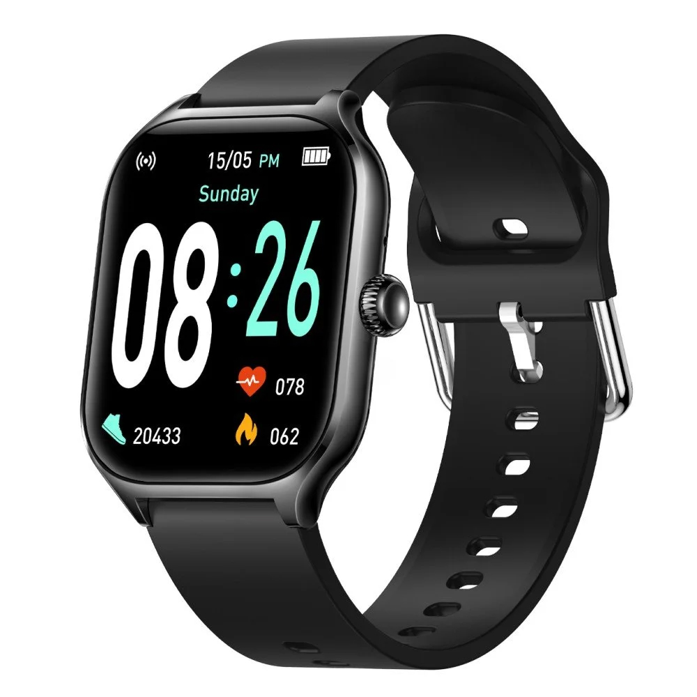 Smartwatch Fitness Bluetooth V5.0 Timor Display 2,01'' Nero FONTASTIC