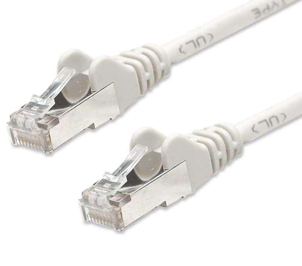 "Cavo di Rete Patch Schermato Cat. 5e Bianco - 3m" INTELLINET