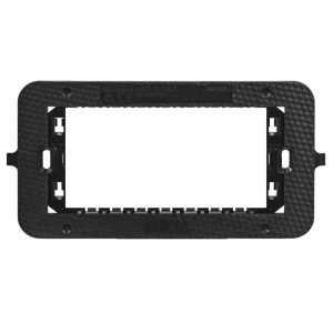 Supporto Smart44 con Viti per Scatole Rettangolari 4 Moduli AVE
