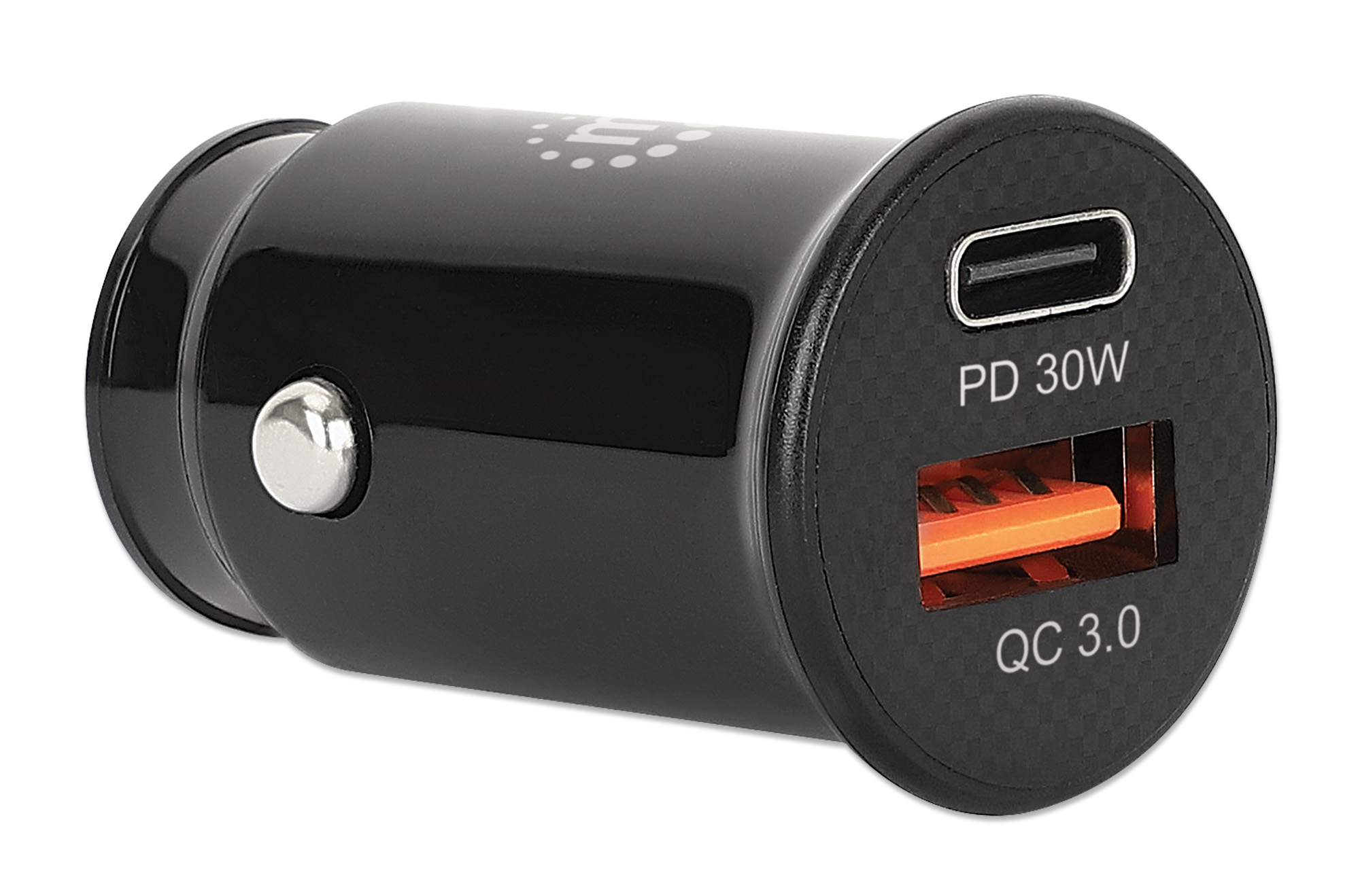 Mini Caricabatteria da Auto con Alimentazione a 2 porte - 25 W MANHATTAN - immagine 3