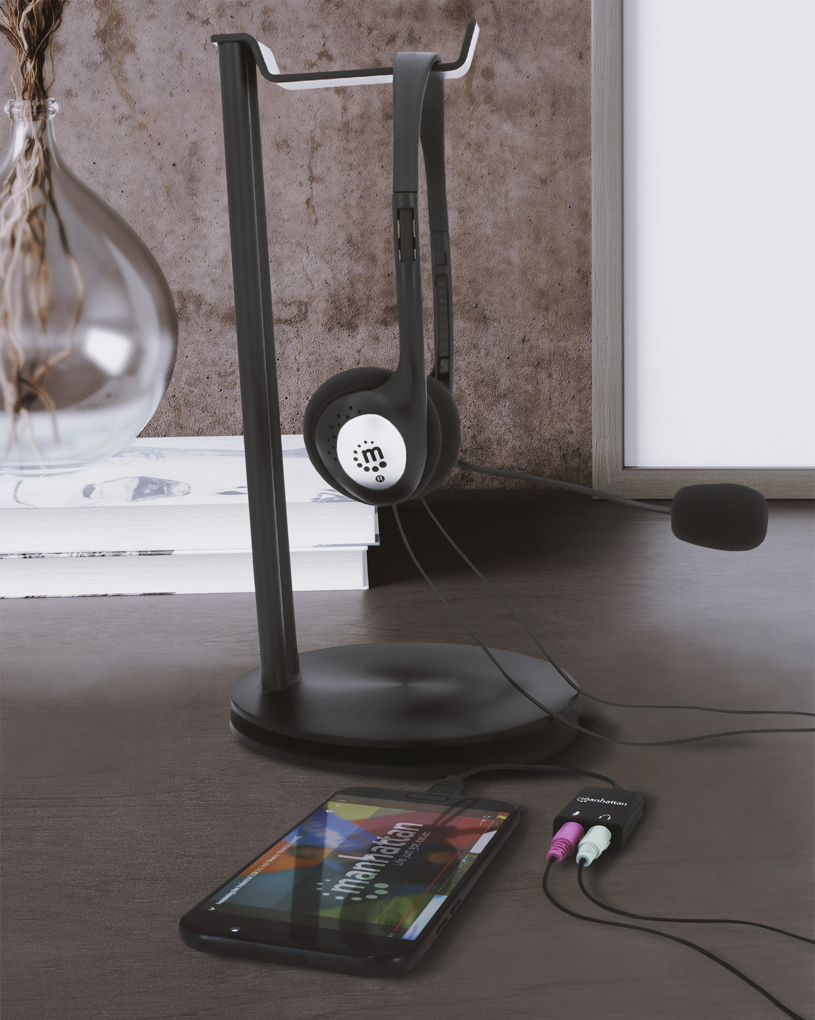 Adattatore Audio USB-C™ MANHATTAN - immagine 6