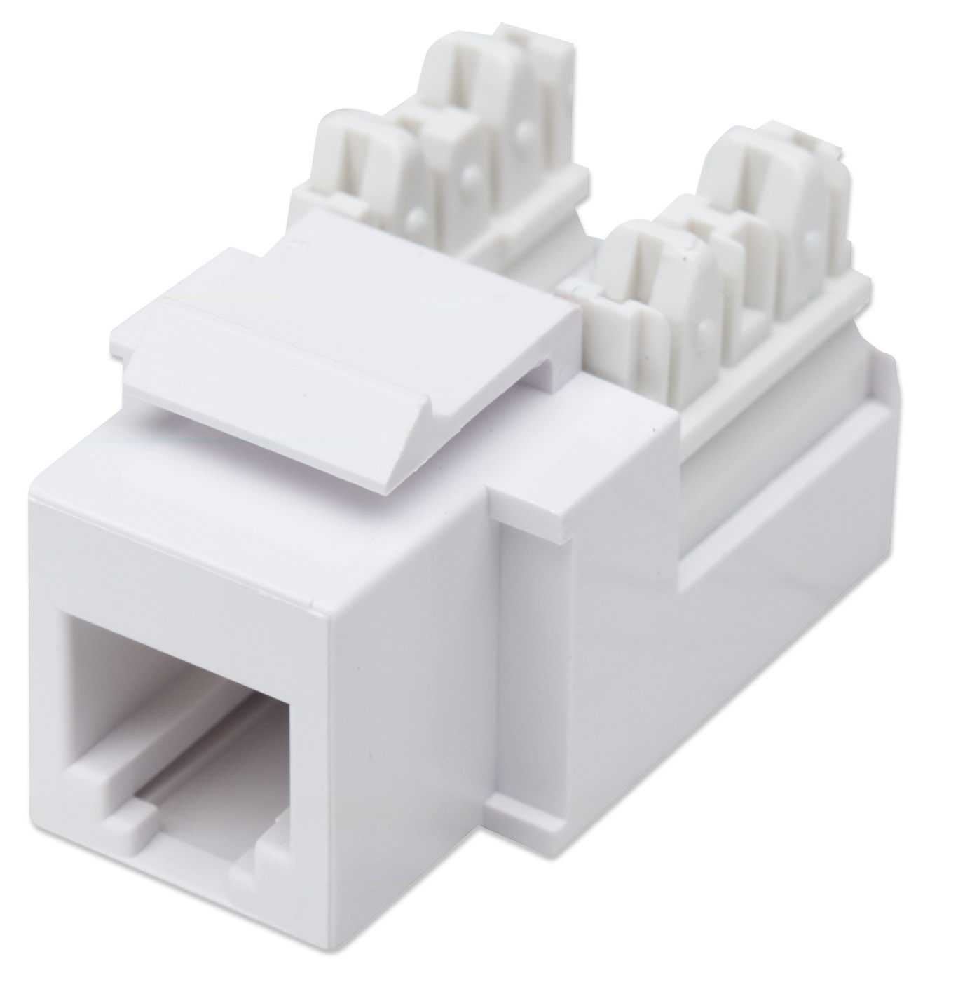 Keystone Bianco per Frutti Telefonici RJ11/RJ12 INTELLINET - immagine 2