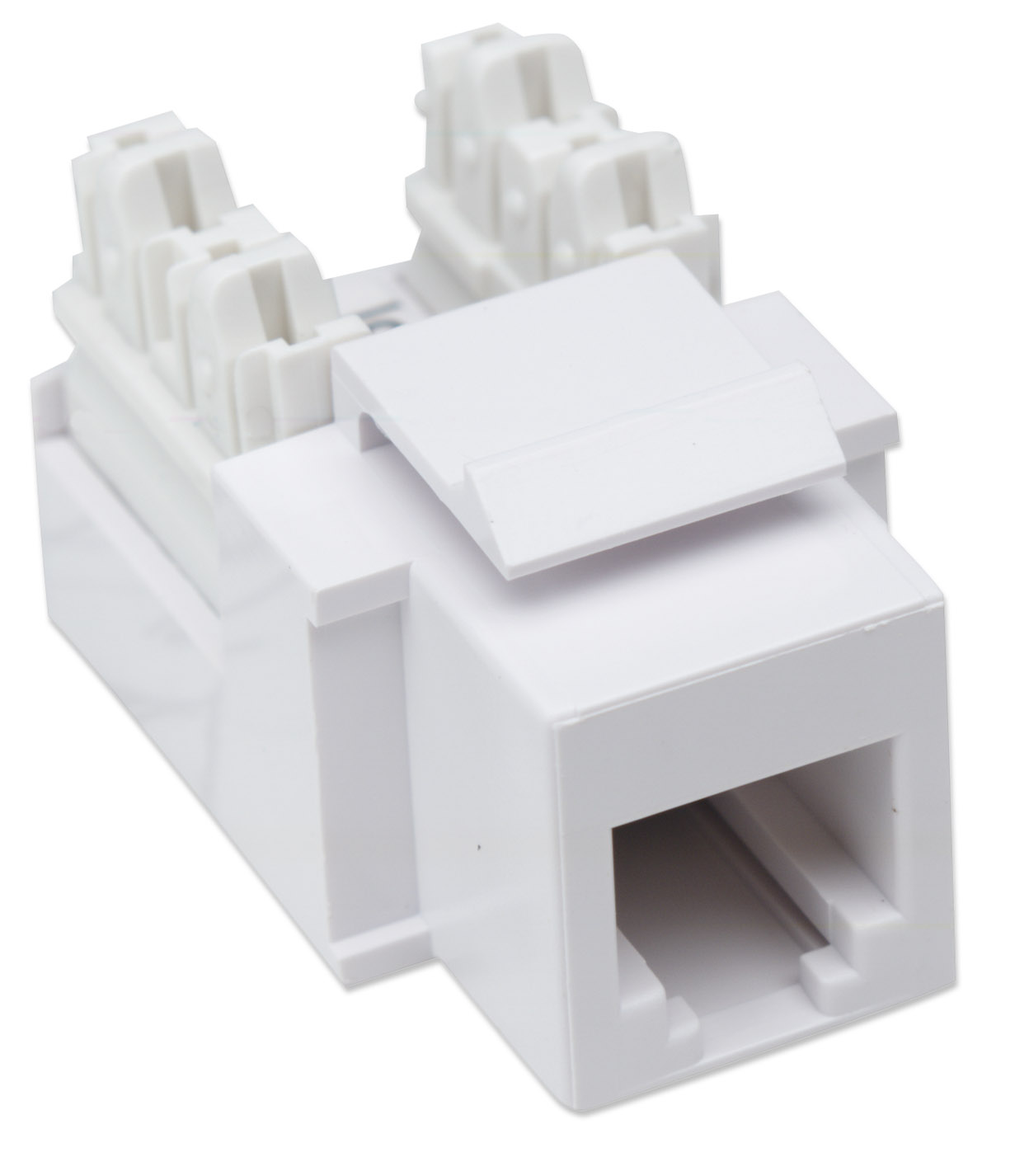 Keystone Bianco per Frutti Telefonici RJ11/RJ12 INTELLINET