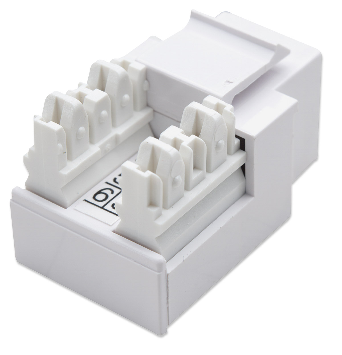 Keystone Bianco per Frutti Telefonici RJ11/RJ12 INTELLINET - immagine 3