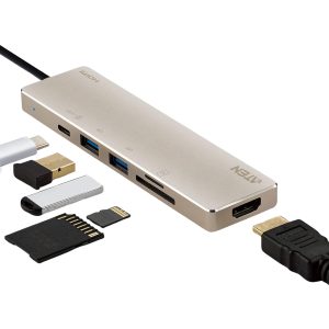 Mini Dock Multiporta USB-C™ Alimentazione pass-through, UH3239 ATEN