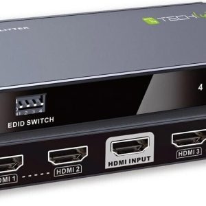 Splitter HDMI2.0 4K UHD 3D 4vie con EDID TECHLY