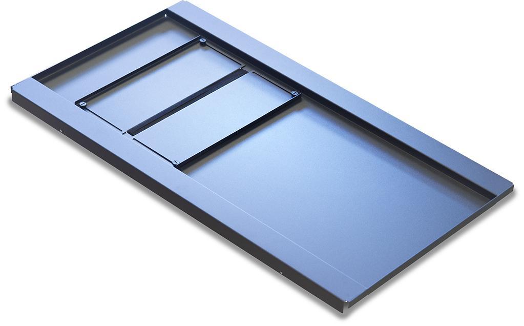 Base per Armadi Flat Pack Rack 19'' 800x1000 mm Colore Nero INTELLINET