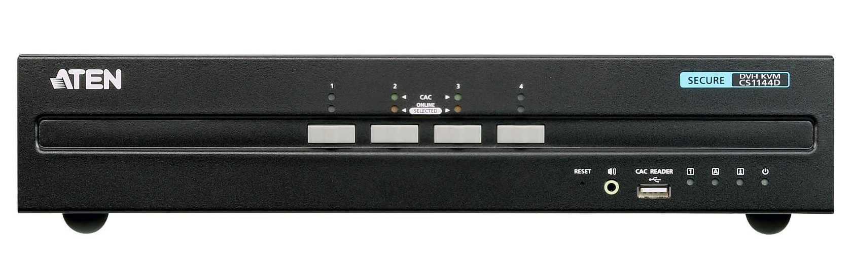 Switch KVM Schermo Doppio USB DVI 4 porte, CS1144D ATEN