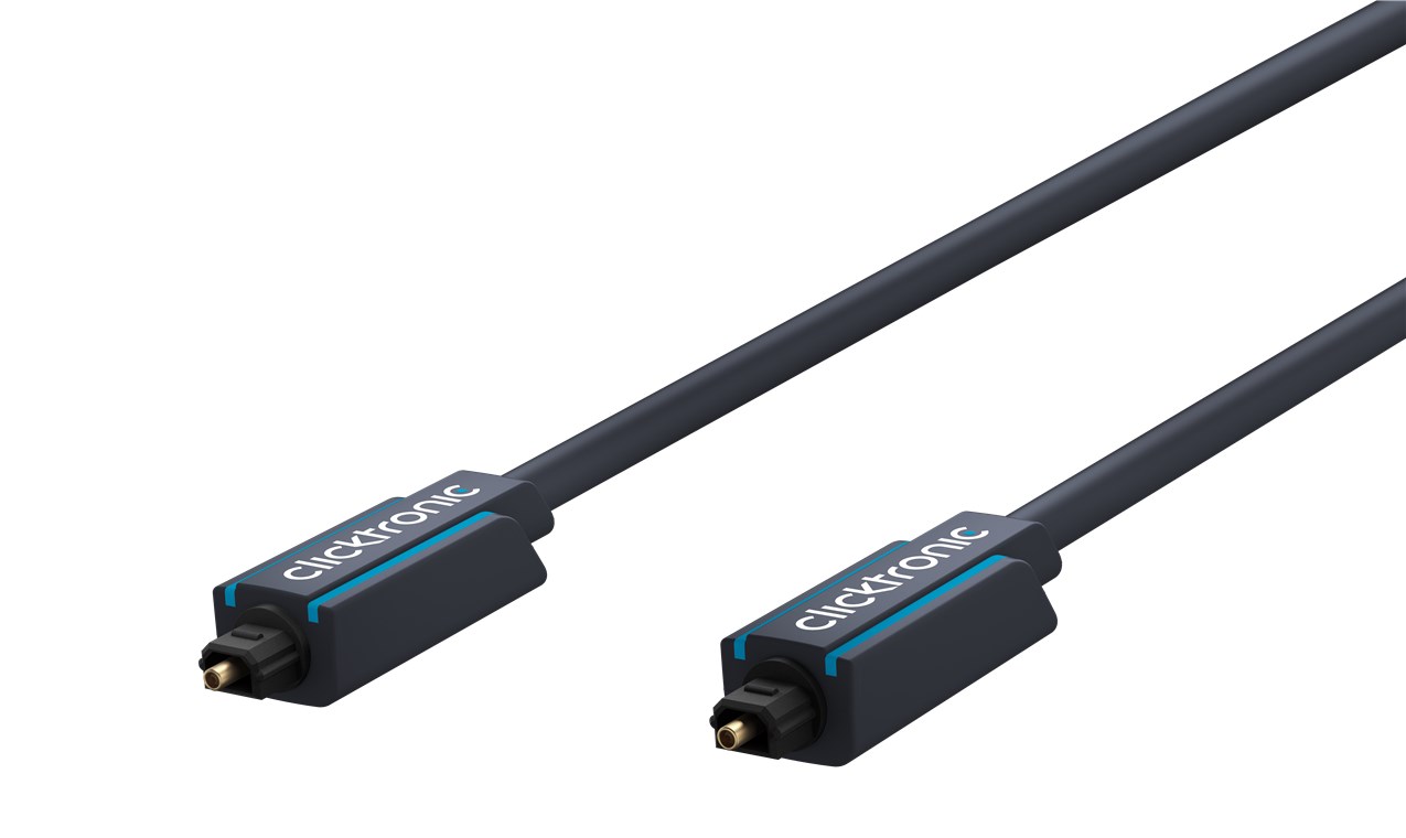 Cavo ottico digitale audio Toslink/Toslink 3 m CLICKTRONIC