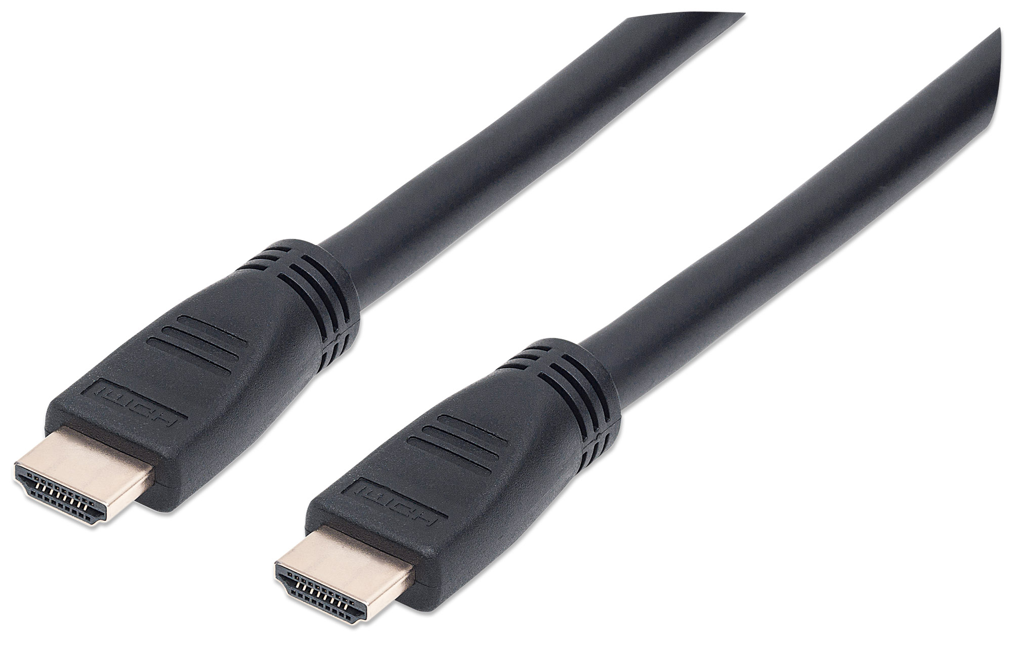 Cavo HDMI CL3 High Speed con Ethernet A/A M/M 10m Nero MANHATTAN
