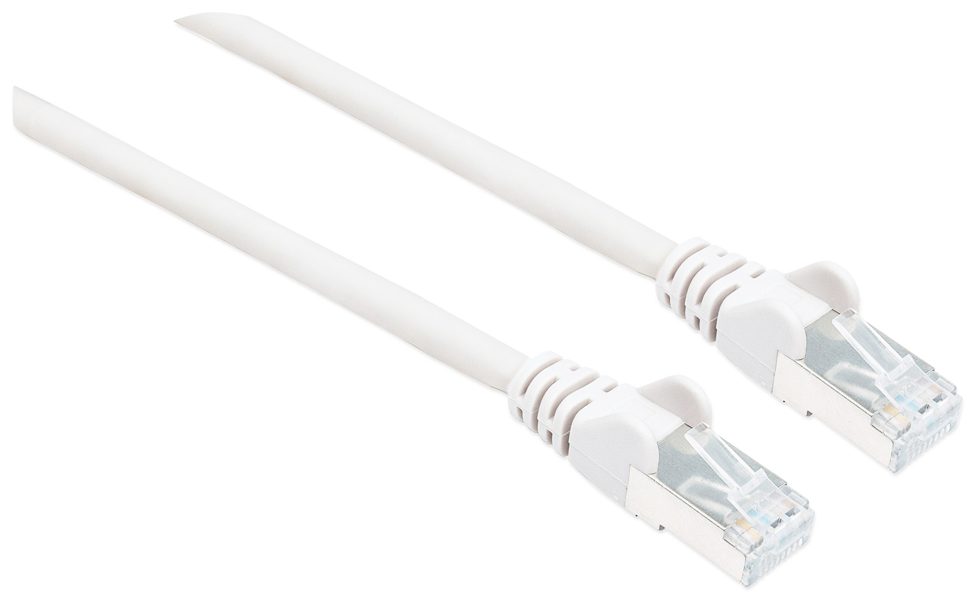 Cavo Patch Cat.7 Plug RJ45 6A S/FTP LSZH 10m Bianco INTELLINET - immagine 2