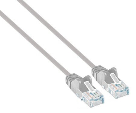 Cavo patch di rete Cat6 UTP Slim  2 m grigio INTELLINET - immagine 2