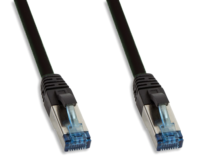 Cavo Patch Cat.6A S/FTP PUR IP20 UV 20m Nero LOGILINK