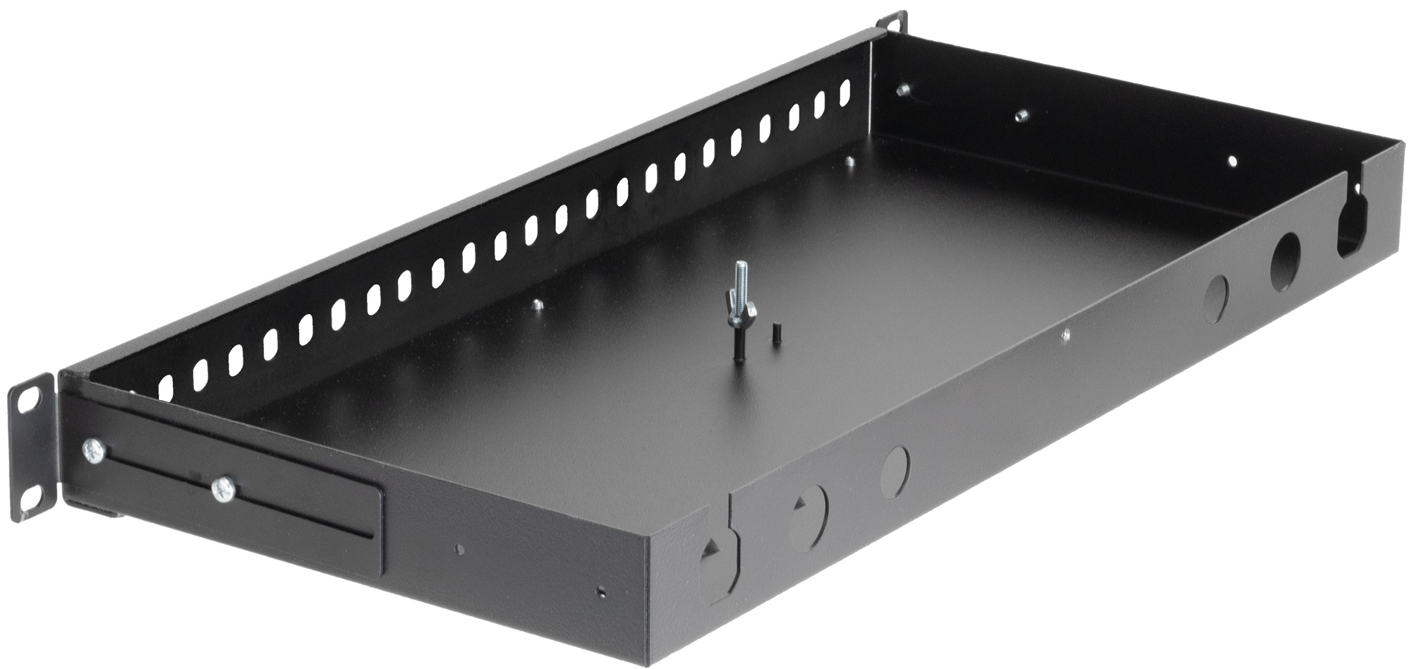 Cassetto Ottico Nero 19'' 24 Porte: Soluzione Ideale per la Tua Rete INTELLINET - immagine 2