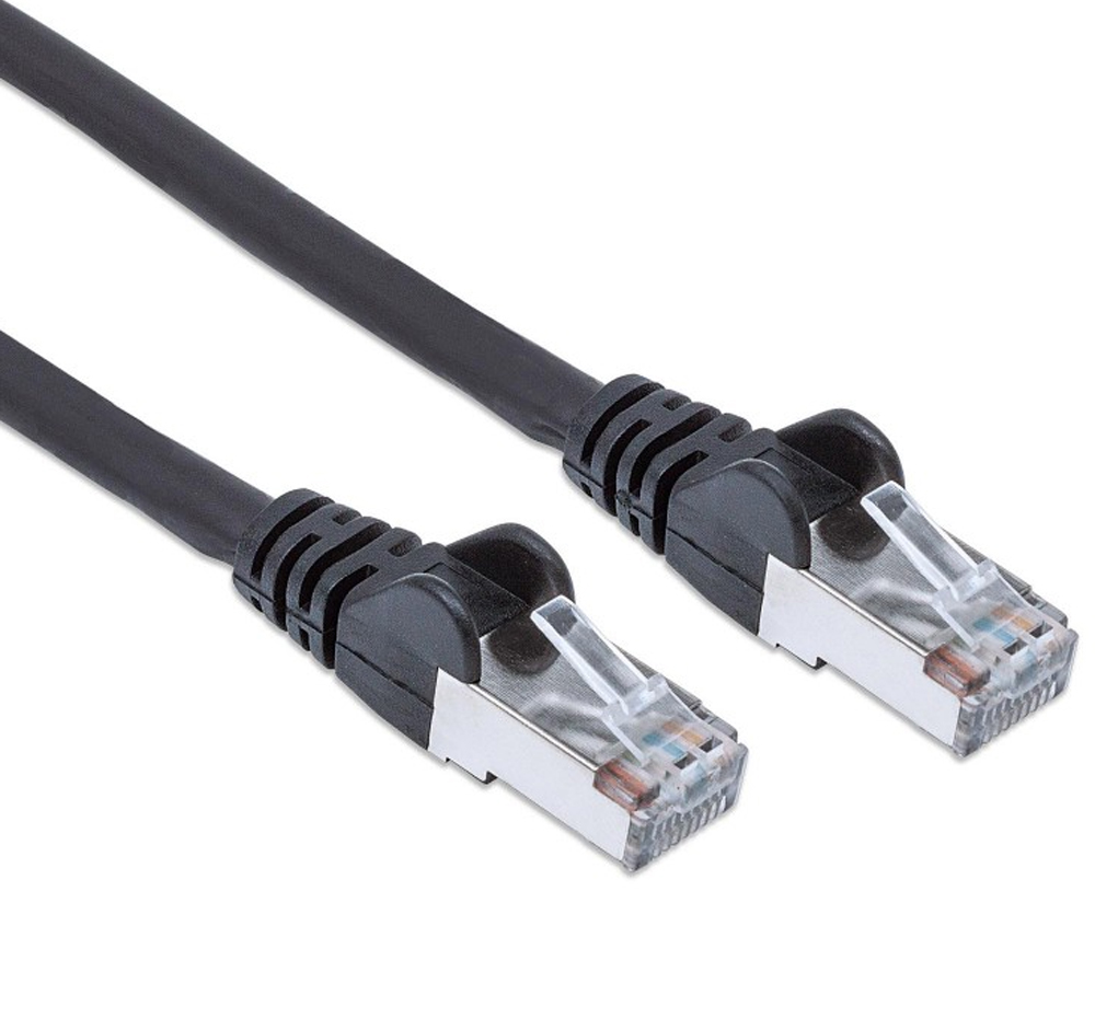 Cavo di rete Patch in rame Cat. 6 Nero SFTP LSZH 7,5m INTELLINET - immagine 2