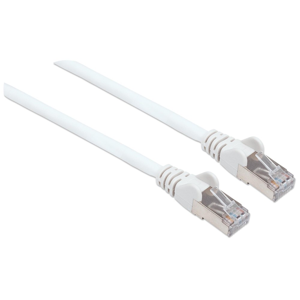 Cavo di rete Patch in rame Cat. 6A Bianco SFTP LSZH 2m INTELLINET - immagine 2
