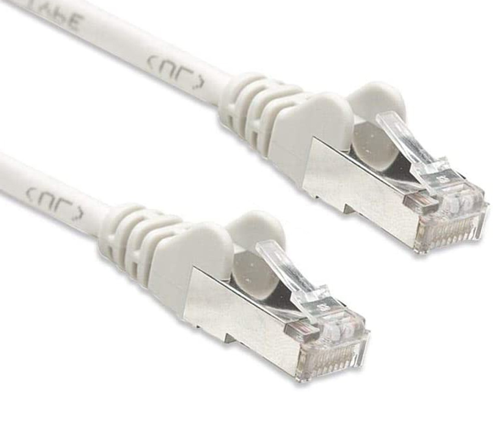 Cavo di rete Patch in Rame Schermato Cat. 5e Bianco F/UTP 5 m INTELLINET - immagine 3