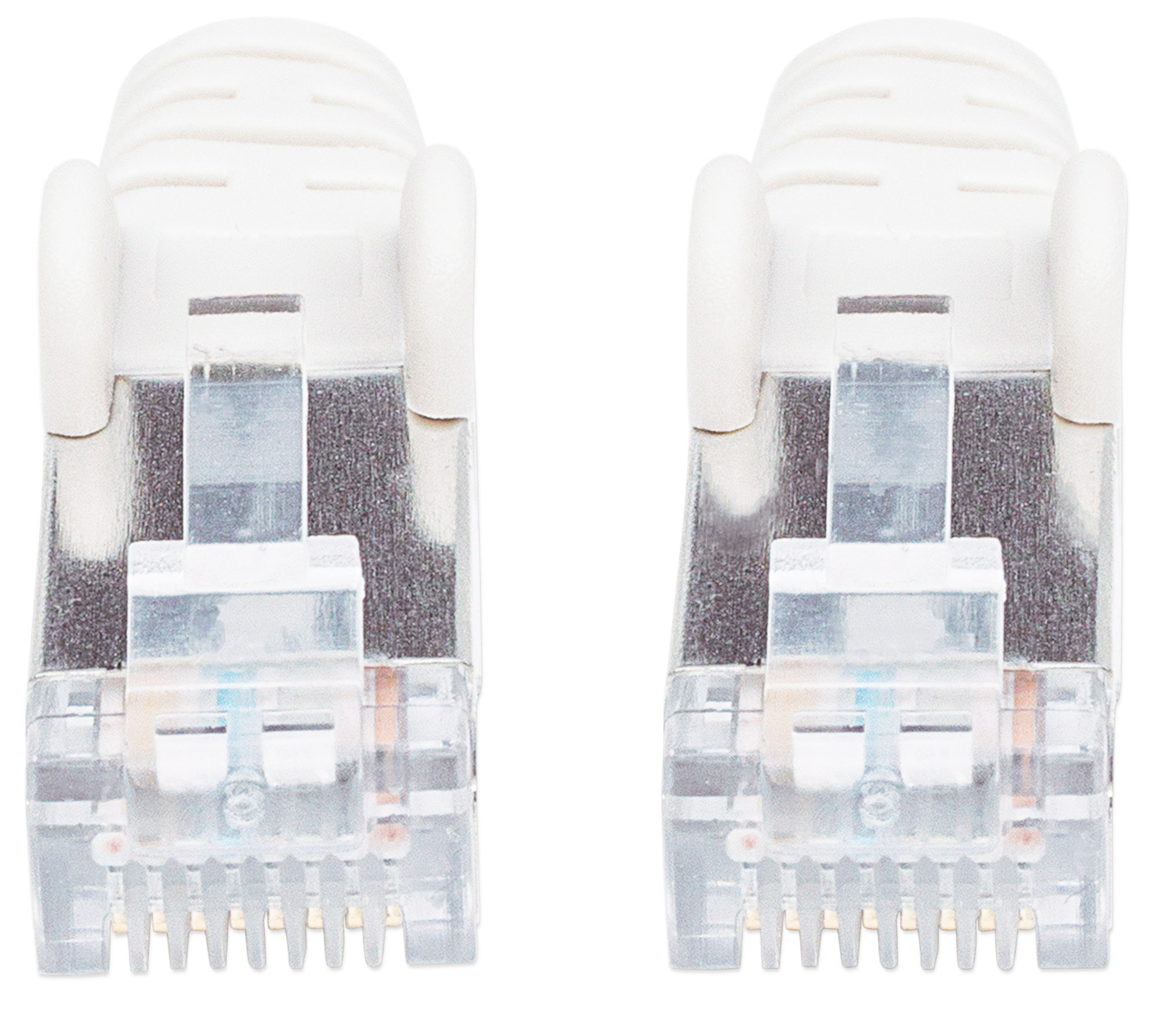 Cavo Patch Cat.7 Plug RJ45 6A S/FTP LSZH 20m Bianco INTELLINET - immagine 3