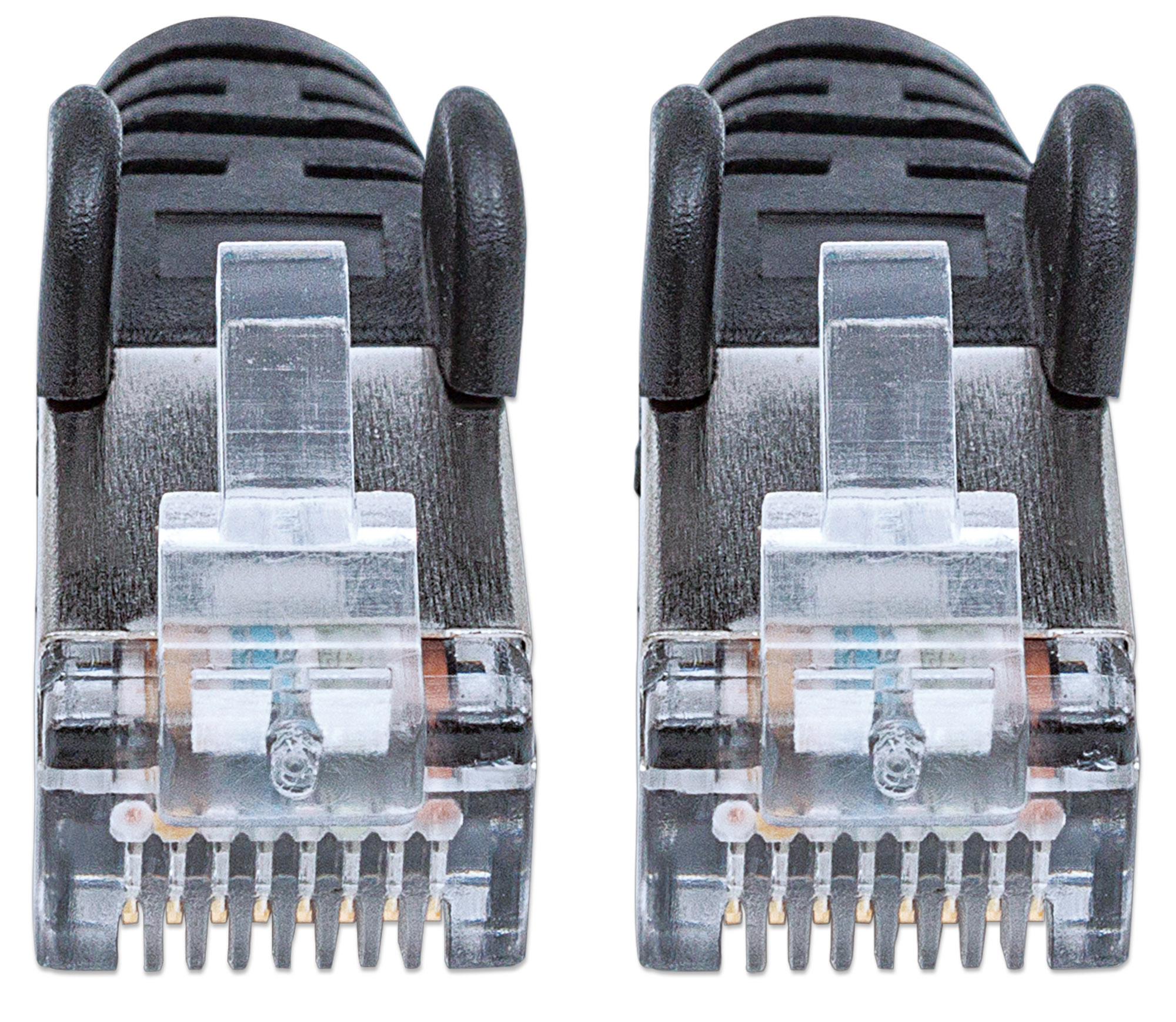 Cavo Patch Cat.7 Plug RJ45 6A S/FTP LSZH 5m Nero INTELLINET - immagine 3