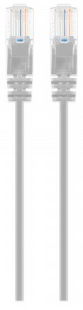 Cavo patch di rete Cat6 UTP Slim  2 m grigio INTELLINET - immagine 3