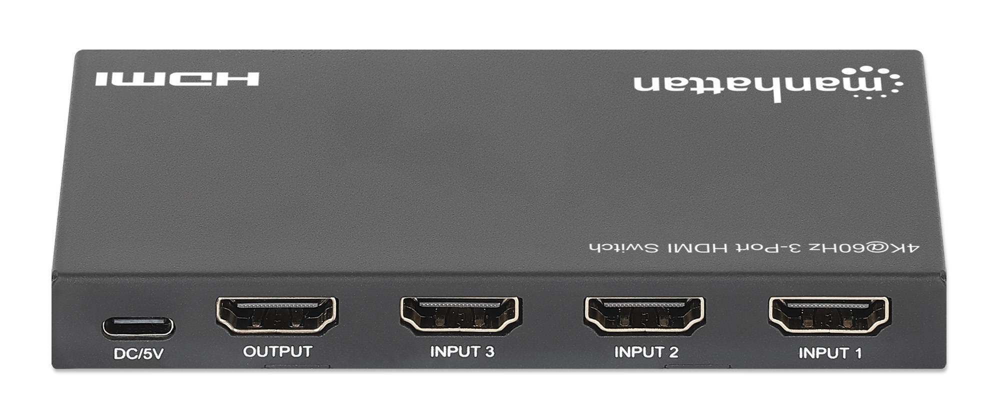 Switch HDMI 4k60Hz 3-Port MANHATTAN - immagine 3