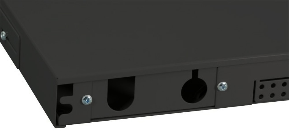 Cassetto Rack 19'' Fibra Ottica 12 porte LC/SC Nero INTELLINET - immagine 4