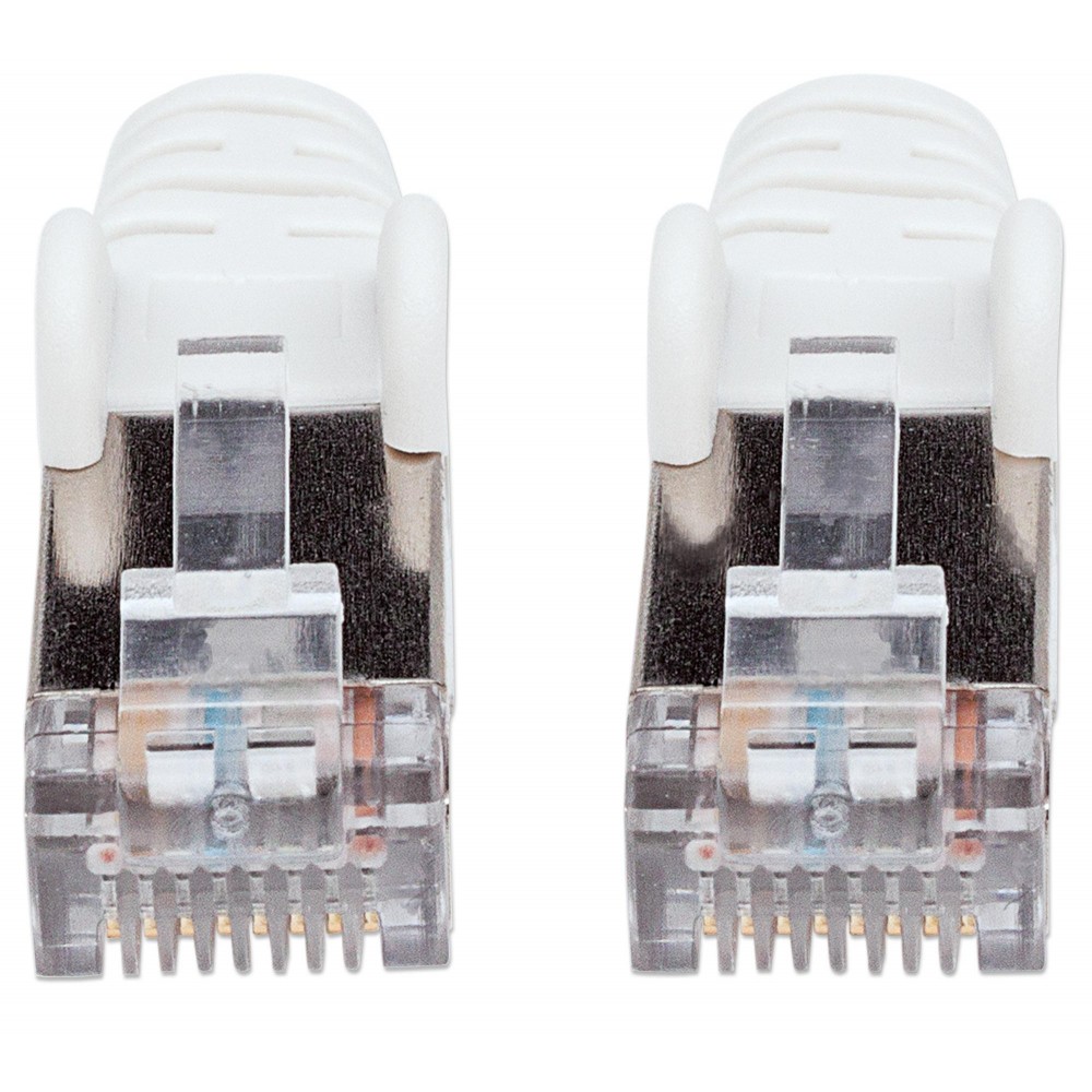 Cavo di rete Patch in rame Cat. 6A Bianco SFTP LSZH 2m INTELLINET - immagine 3