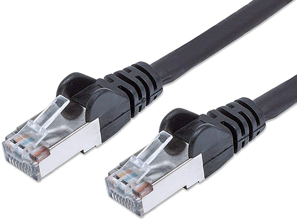 Cavo di rete Patch in rame Cat. 6A Nero SFTP 30 mt INTELLINET - immagine 4