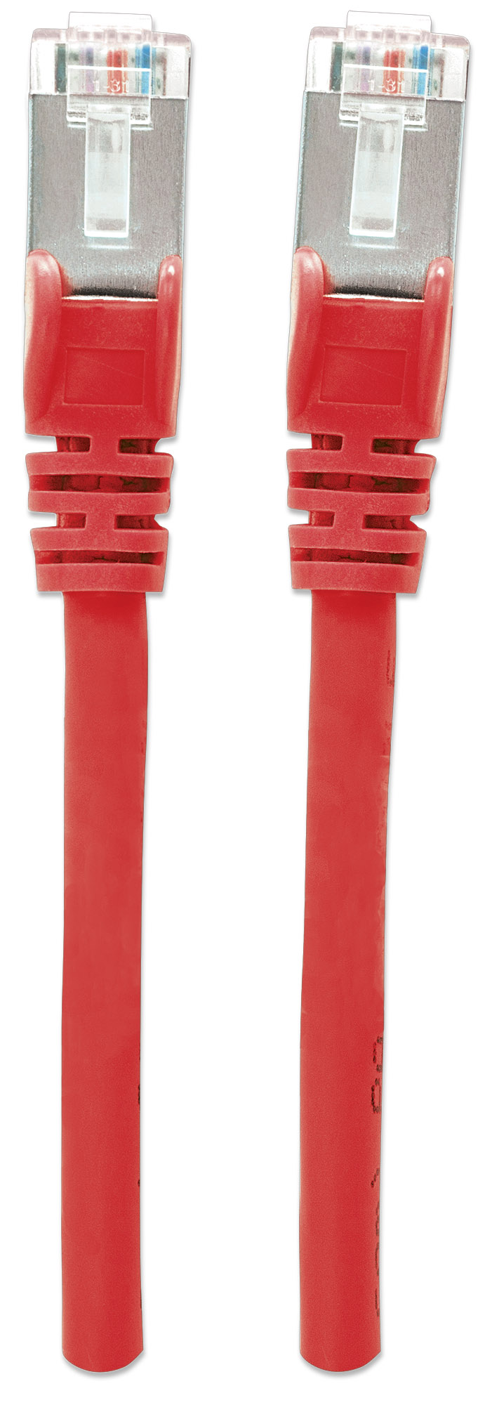 Cavo Patch Cat.7 Plug RJ45 6A S/FTP LSZH 1,5m Rosso INTELLINET - immagine 4