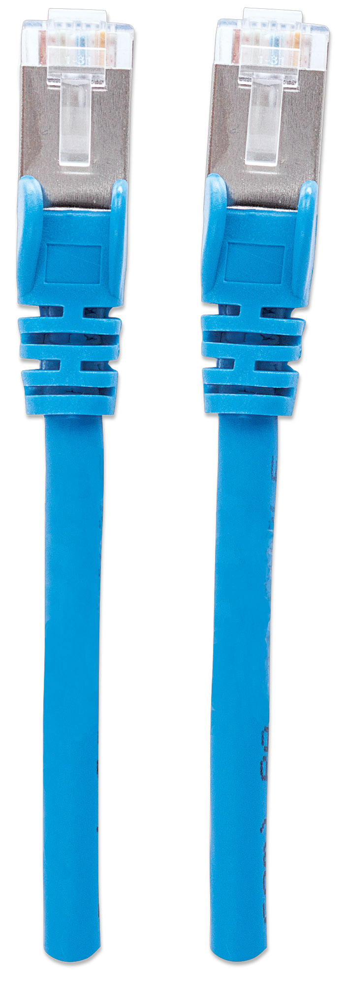 Cavo Patch Cat.7 Plug RJ45 6A S/FTP LSZH 30m Blu INTELLINET - immagine 4