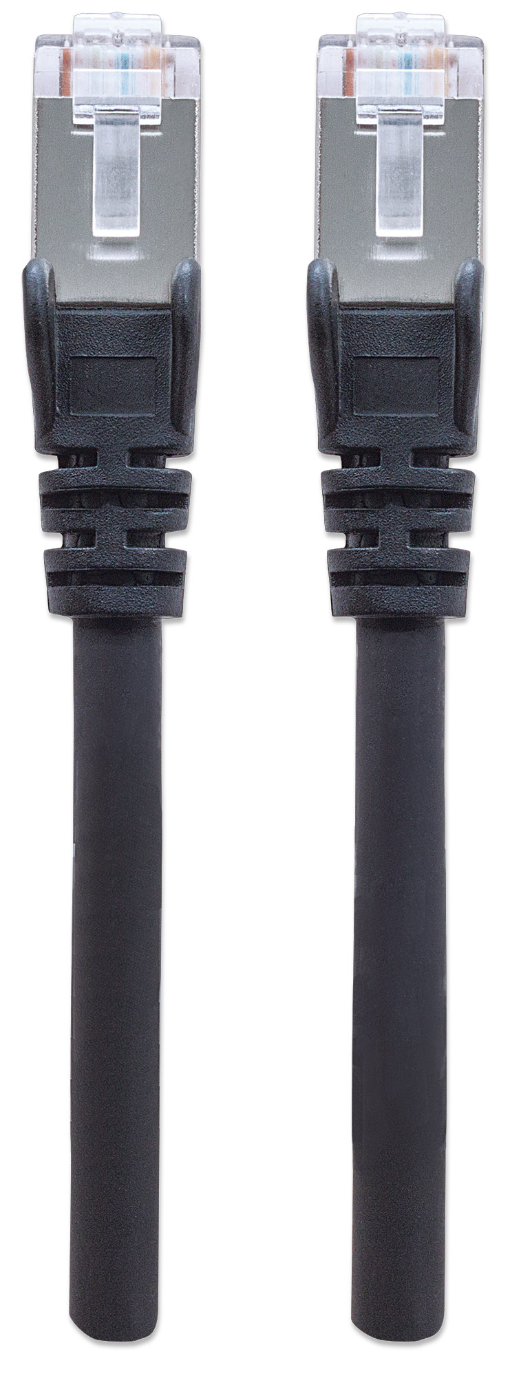 Cavo Patch Cat.7 Plug RJ45 6A S/FTP LSZH 5m Nero INTELLINET - immagine 4