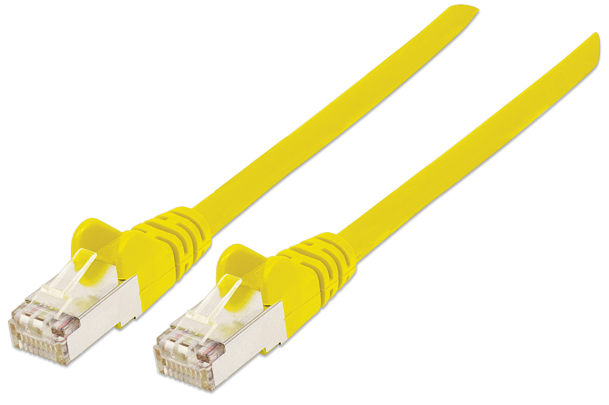 Cavo Patch Cat.7 Plug RJ45 6A S/FTP LSZH 0.5m Giallo INTELLINET