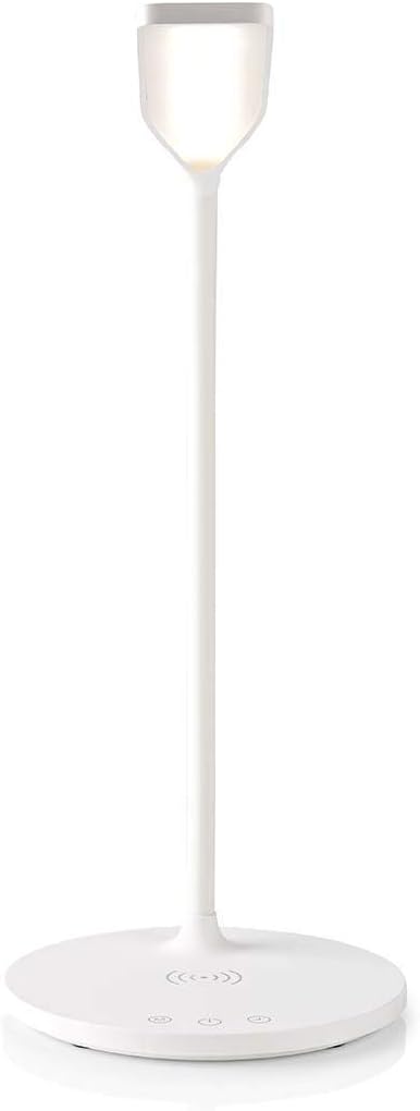 Lampada a 36 LED da Scrivania con Caricatore Wireless Integrato per Smartphone TECHLY - immagine 5