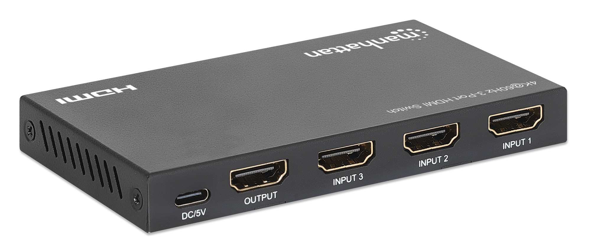 Switch HDMI 4k60Hz 3-Port MANHATTAN - immagine 4