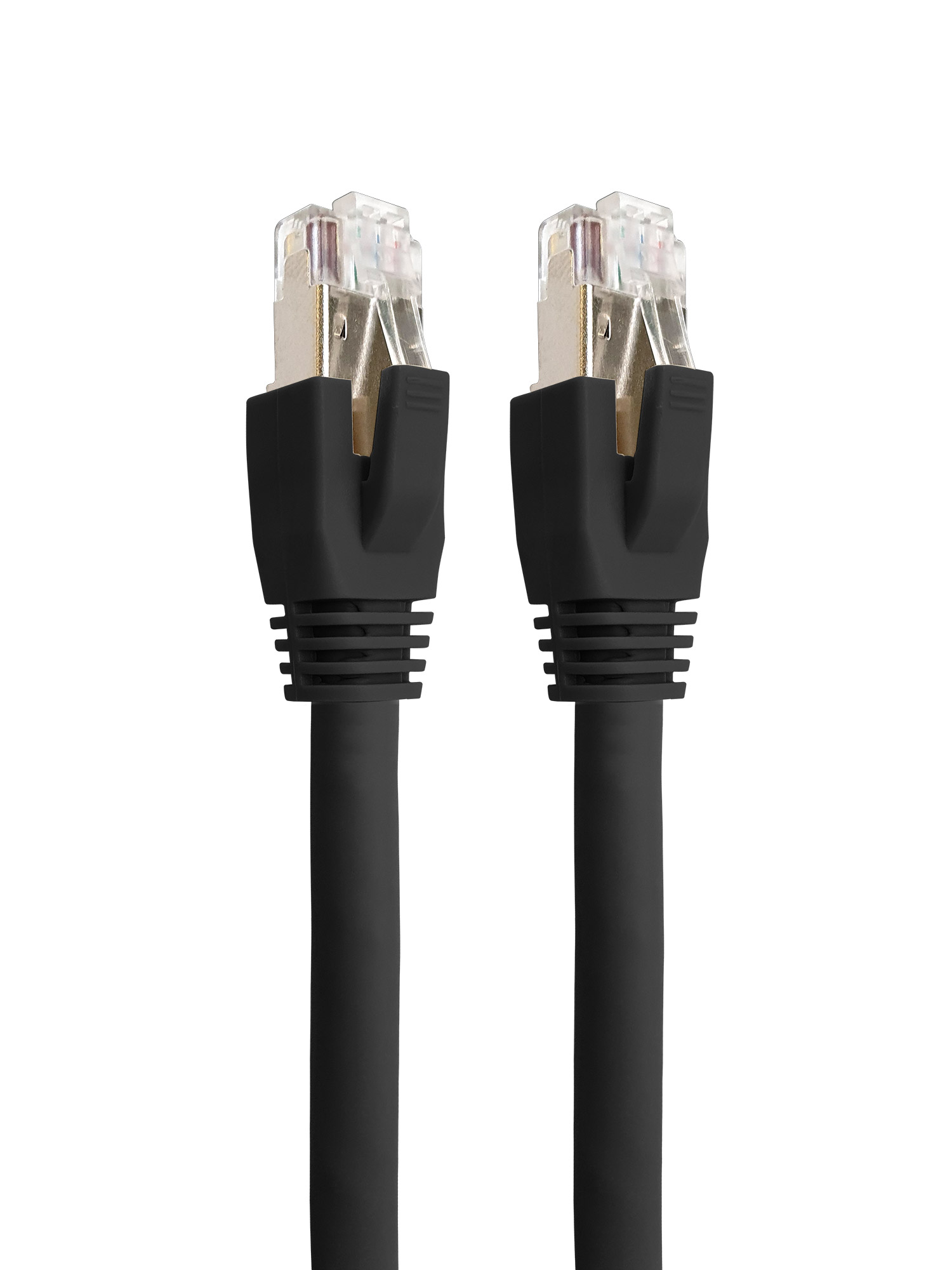 Cavo di rete Patch in rame Cat.8.1 SFTP LSZH 0,5m Nero INTELLINET - immagine 4