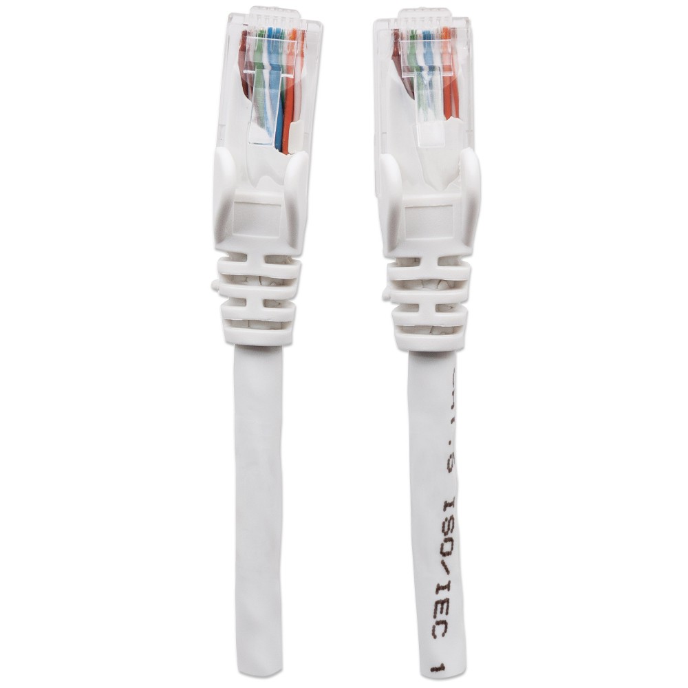 Cavo di rete Patch in Rame Cat. 6A Bianco UTP 10m INTELLINET - immagine 4