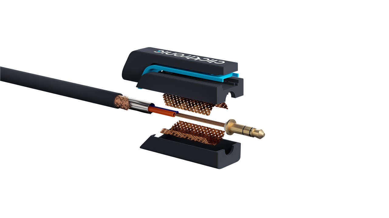 Cavo Sdoppiatore Stereo Jack 3.5 mm 10 cm Alta Qualit&agrave; CLICKTRONIC - immagine 5