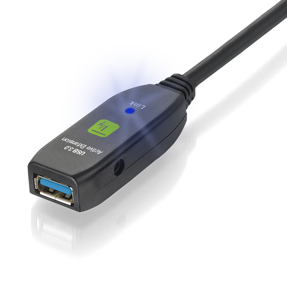 Cavo USB 3.0 Attivo Prolunga USB-A con 2 Amplificatori di Segnale 10m TECHLY - immagine 4
