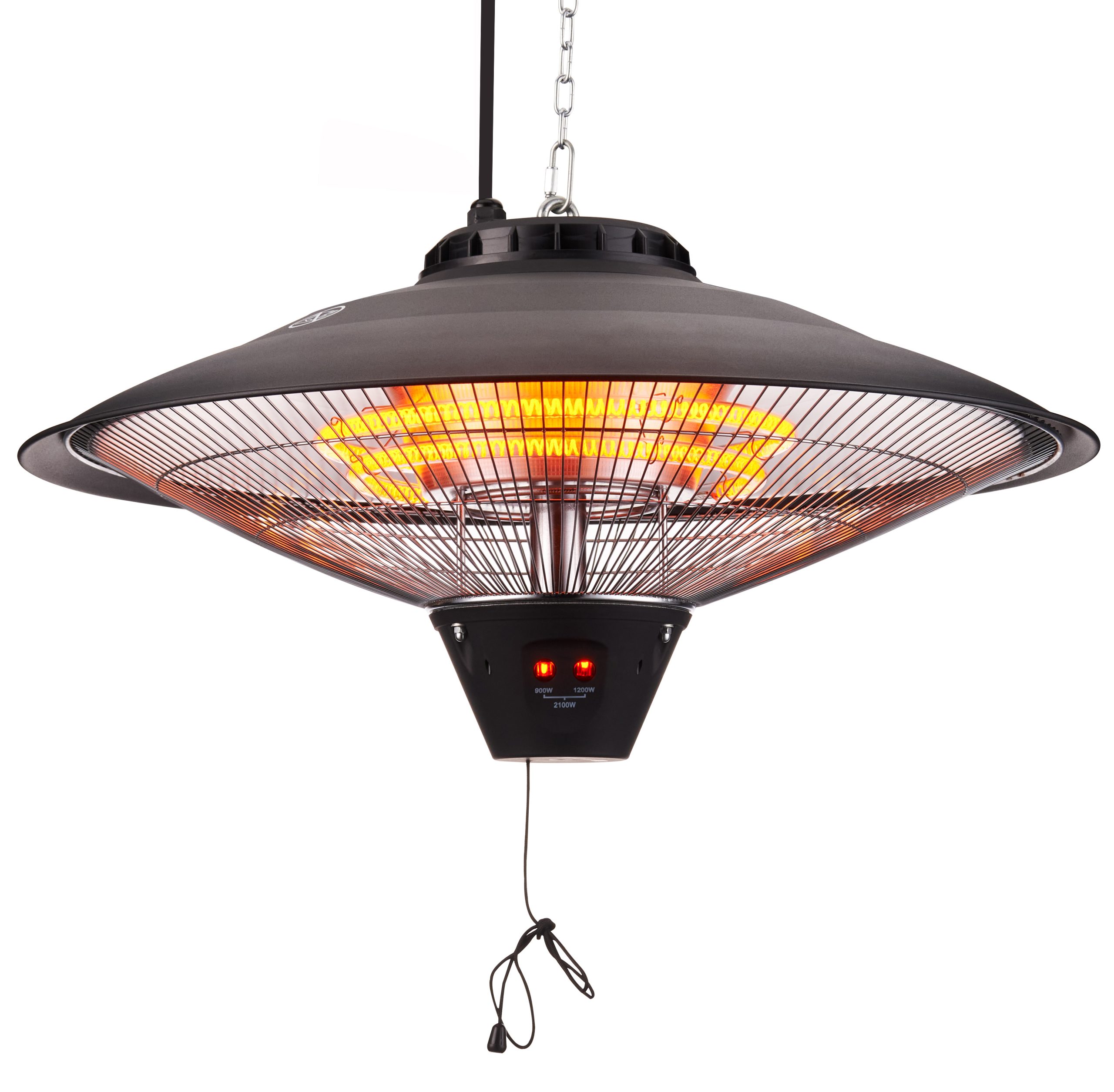 Riscaldatore Radiante da Soffitto per Interno Esterno IP34 2100W TECHLY