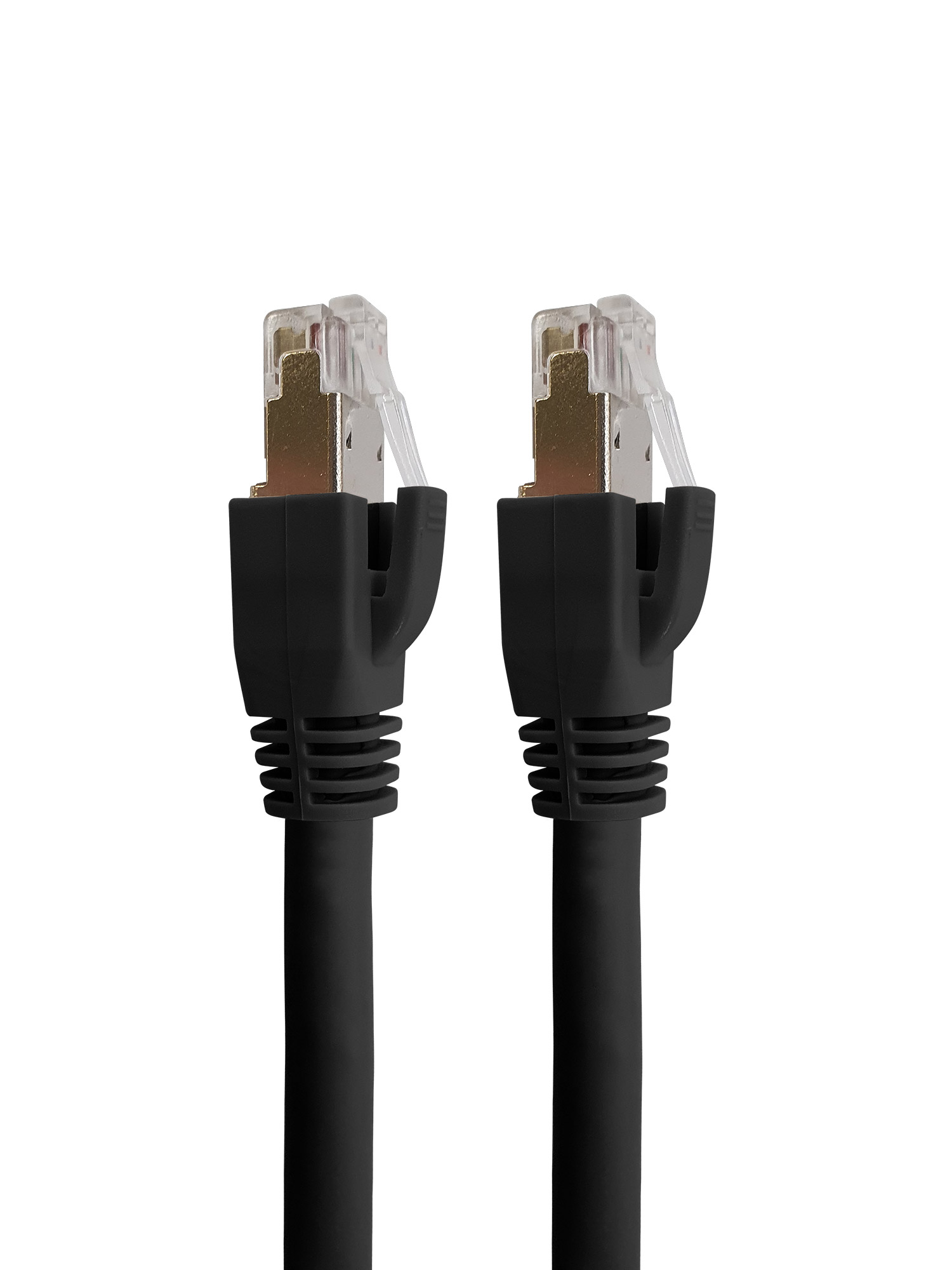 Cavo di rete Patch in rame Cat.8.1 SFTP LSZH 0,5m Nero INTELLINET - immagine 6