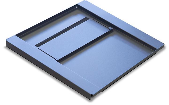 Base per Armadi Flat Pack Rack 19'' 600x600 mm Colore Nero INTELLINET