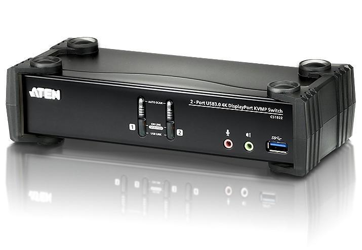 Switch KVMP 4K DisplayPort a 2 porte USB3.0, CS1922 ATEN