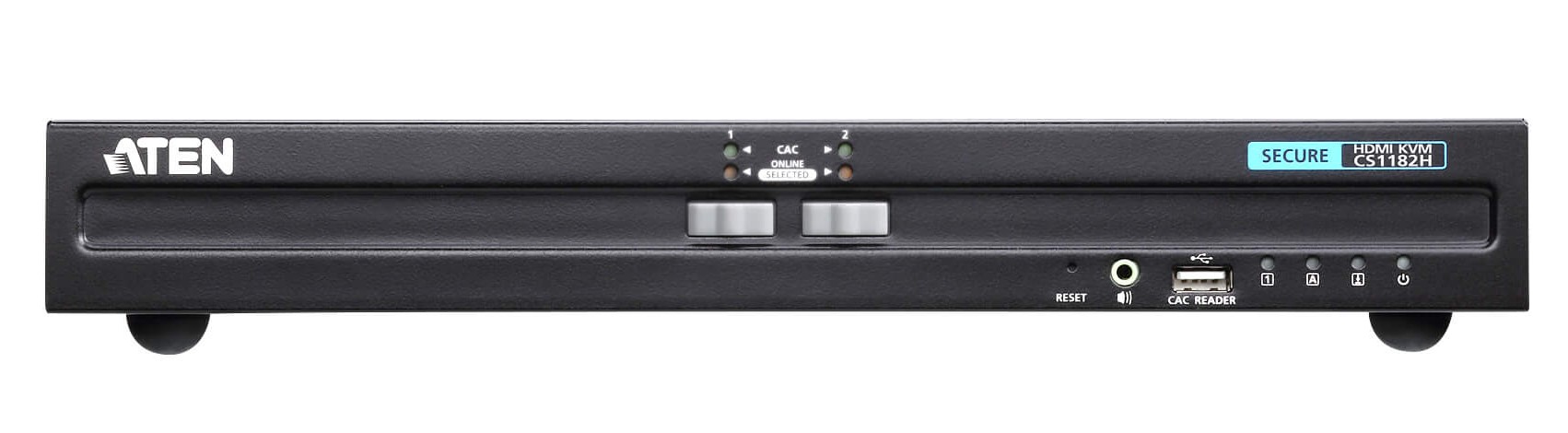 Switch KVM USB HDMI per la sicurezza a 2 Porte, CS1182H ATEN
